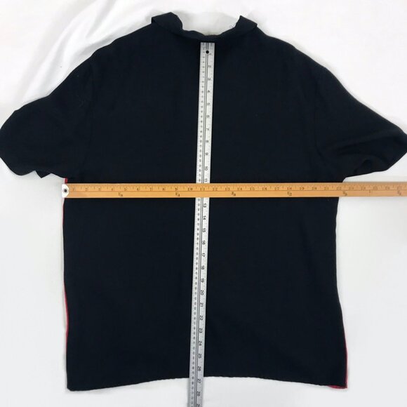 Mens Shirt DaVinci Striped Panel Bowling Embroidered Pin up Vintage - Picture 4 of 4